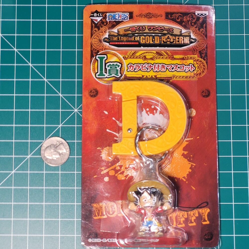 Monkey D. Luffy - Banpresto One Piece Yellow Carabiner Mascot